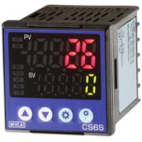 Wika PID temperature controller, Models CS6S, CS6H, CS6L